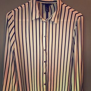 Women’s striped button down